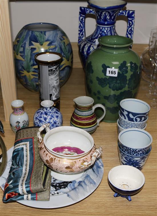 Mixed ceramics, pottery etc